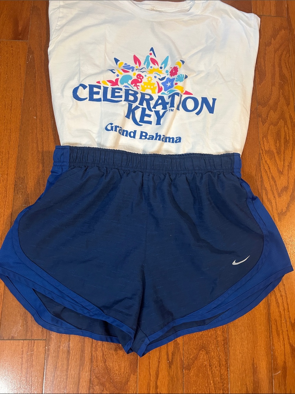 Nike Navy Running Shorts